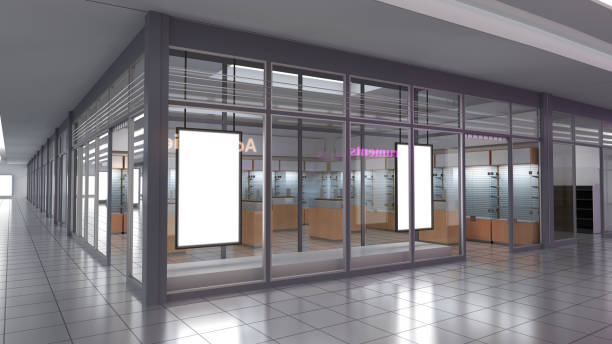 retail indoor LED wall architecture