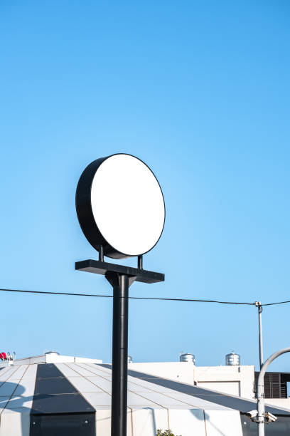 round LED display panel