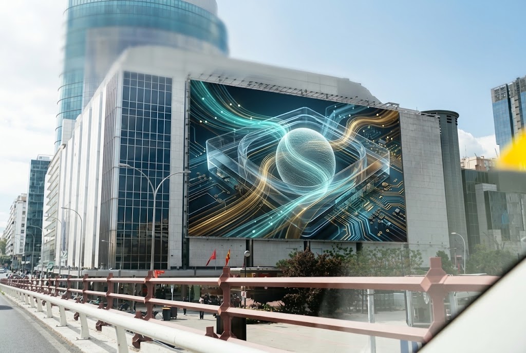 city outdoor LED display screens