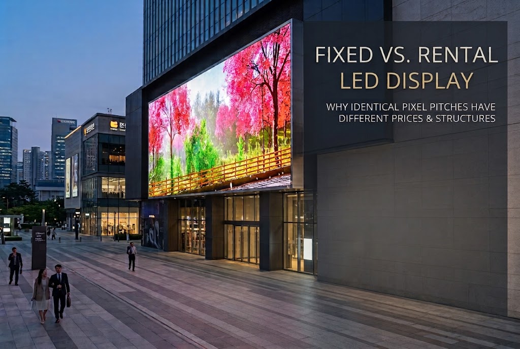 Fixed vs. Rental LED Display