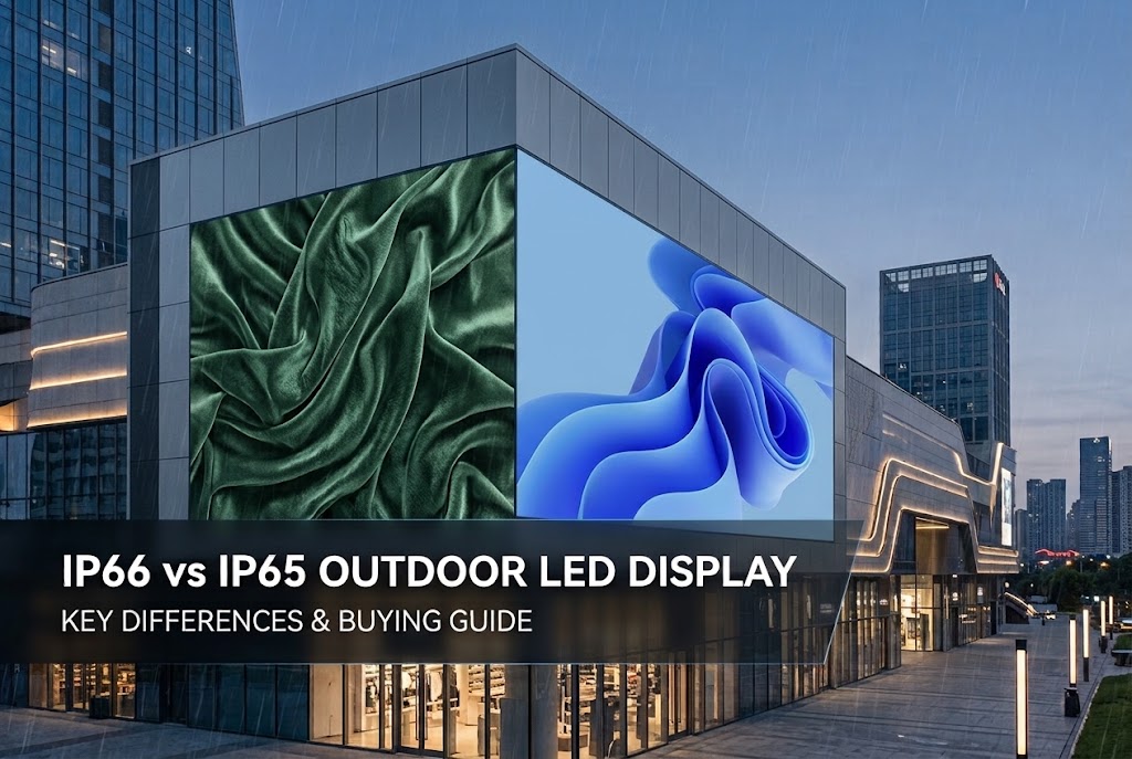 IP66 vs IP65 Outdoor LED Displays