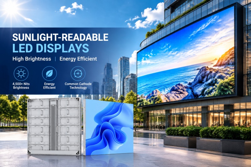 Sonnenlichtlesbare LED-Anzeigen